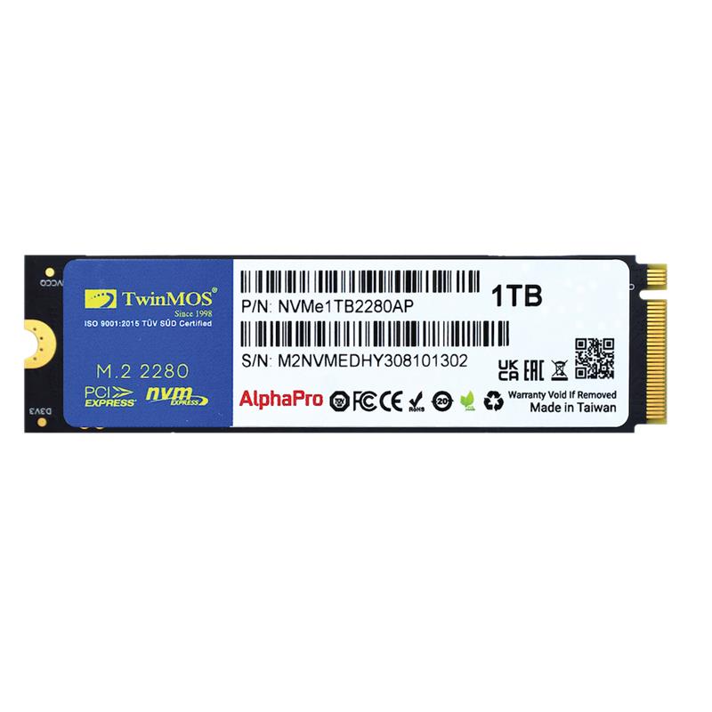 resimler/genel/1 TB TWINMOS M.2 PCIe NVMe 3600/3250 NVMe1TB2280AP