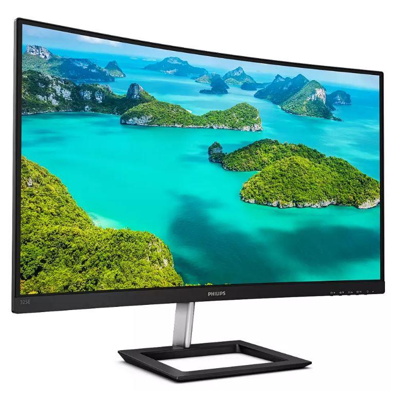 resimler/genel/31.5 PHILIPS 325E1C/00 4MS 75MHZ 1XVGA 1XHDMI 1XDP 2K WQHD 2560X1440 FLICKER-FREE FREESYNC YÜKSEKLİK AYARI CURVED SİYAH