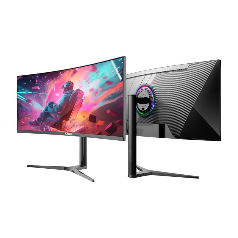 resimler/genel/34 CUBE PA-34V165C VA 1MS 165HZ HDMI DP TYPE-C USB 2K WQHD 3440X1440 FREESYNC CURVED YUKSEKLIK AYARI VESA RGB SIYAH GAMI