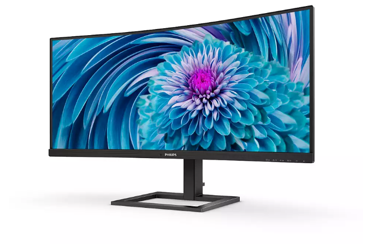 resimler/genel/34 PHILIPS 346E2CUAE/00 4MS 100MHZ 1XHDMI 1XDP WQHD 3440 X 1440 USB-C HOPARLÖR YÜKSEKLİK AYARI CURVED VESA SİYAH