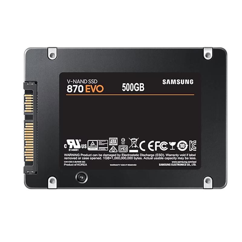 resimler/genel/500 GB 870 EVO SAMSUNG 2.5 SATA3 MZ-77E500BW 560-530 MB/S SAMSUNG TR GARANTILI