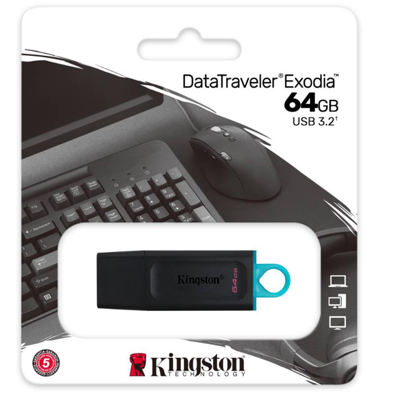 resimler/genel/64 GB KINGSTON EXODIA USB BELLEK 3.2 DT DTX/64GB