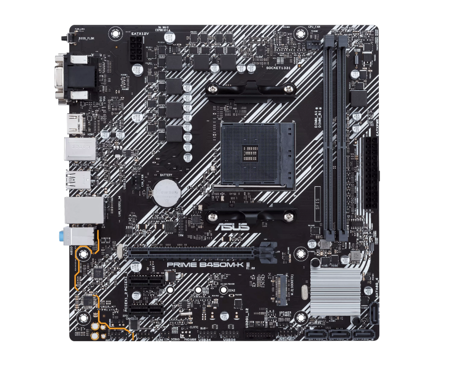 resimler/genel/ASUS PRIME B450M-K II DDR4 4400MHZ 1XVGA 1XHDMI 1XDVI 1XM.2 USB 3.2 MATX AM4 (2. VE 1.NESİL İŞLEMCİ UYUMLU)