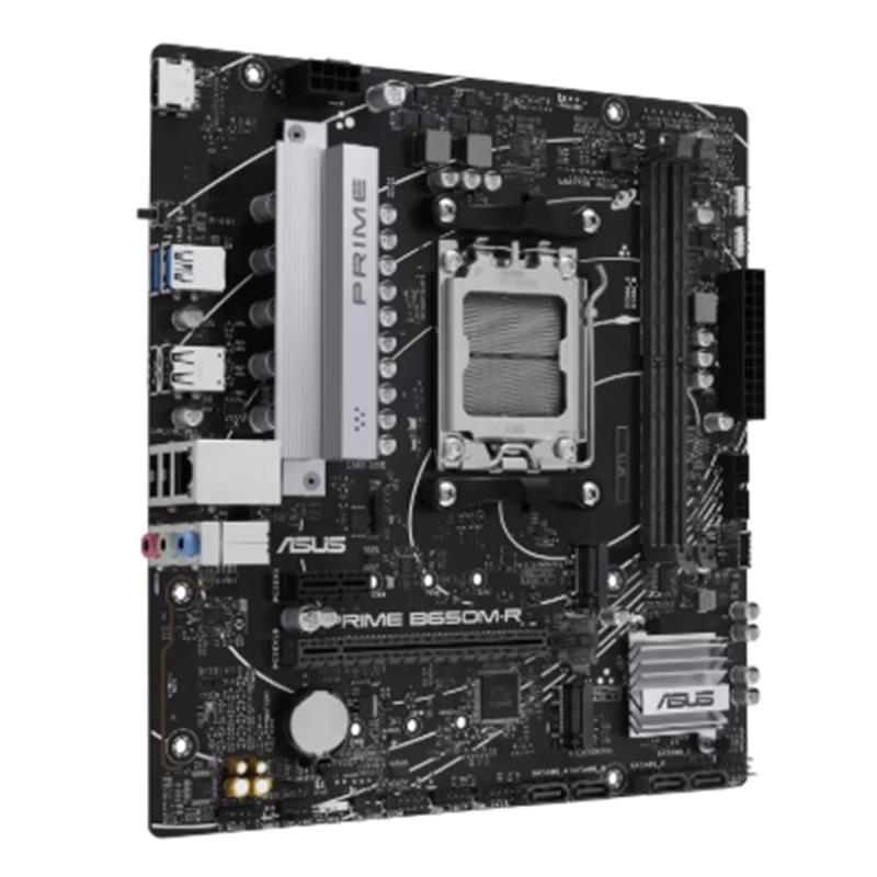 ASUS PRIME B650M-R DDR5 7200MHZ 1XHDMI 2XM.2 USB3.2 MATX AM5 (AMD AM5 9000/8000/7000 SERİLERİ İLE UYUMLU)