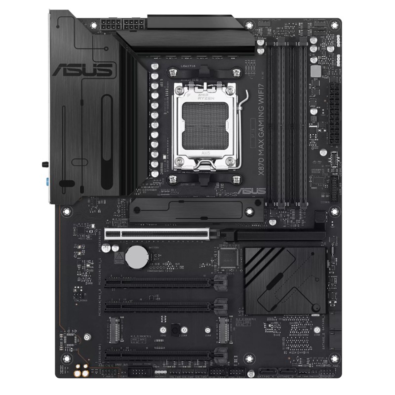 resimler/genel/ASUS X870 MAX GAMING WIFI7 DDR5 8000MT/S 1XHDMI 2XUSB 3XM.2 ATX AM5 (AMD AM5 9000/8000/7000 SERİLERİ