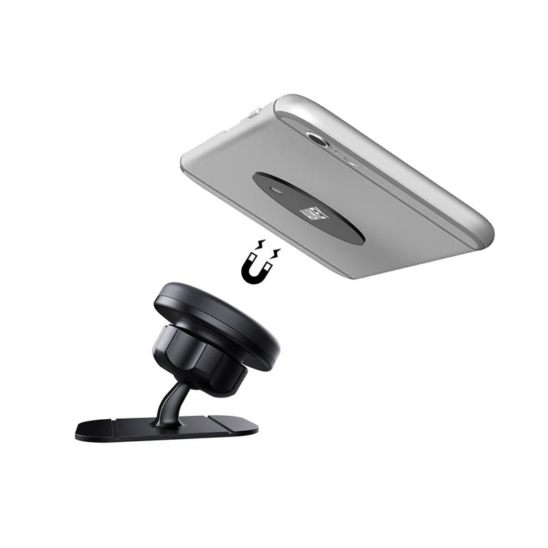 resimler/genel/AUKEY HD-C13-BK GÜÇLÜ YAPIŞKAN VE MIKNATISLI ARAÇ İÇİ TELEFON TUTUCU