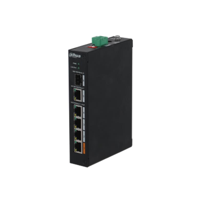 resimler/genel/DAHUA PFS3106-4ET-60-V2 4 PORT 10/100 + 1XGB RJ45/SFP 60W POE ENDUSTRIYEL SWITCH