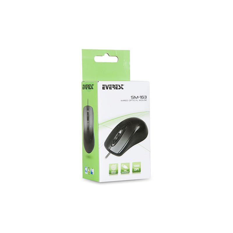 resimler/genel/EVEREST SM-163 OPTİK KABLOLU SİYAH MOUSE