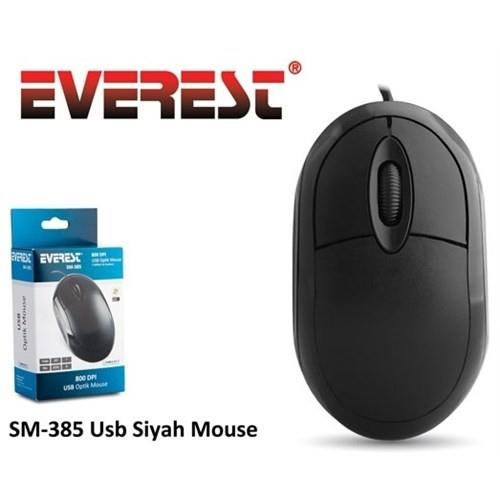 resimler/genel/EVEREST SM-385 KABLOLU USB SİYAH 1200DPI OPTİK MOUSE