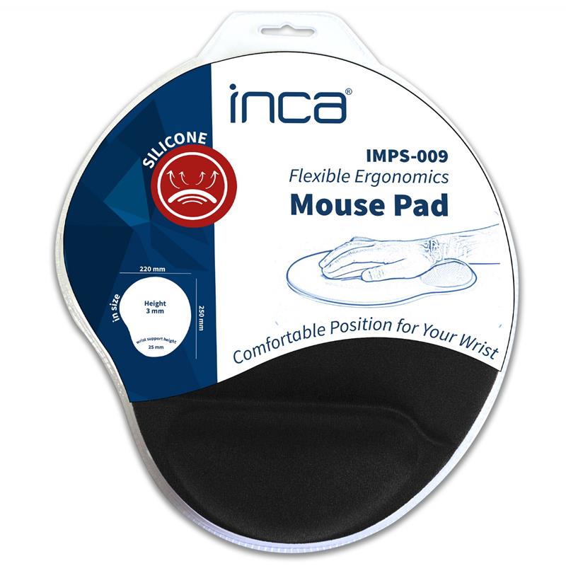resimler/genel/INCA IMPS-009 BILEK DESTEKLI SILIKON MOUSE PAD