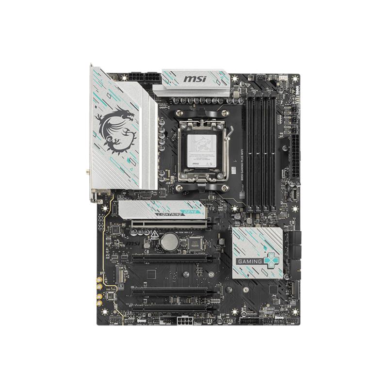 resimler/genel/MSI B850 GAMING PLUS WIFI DDR5 8200MT/S 1XDP 3XM.2 ATX AM5 (AMD AM5 9000/8000/7000 SERİLERİ İLE UYUMLU)