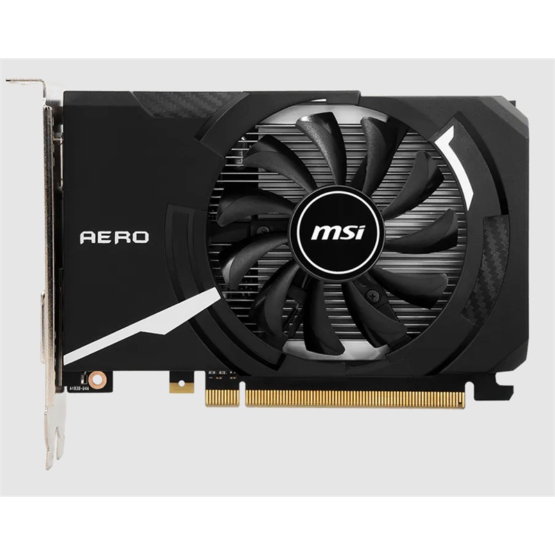 resimler/genel/MSI GEFORCE RTX1030 AERO ITX 4GD4 OC 4GB DDR4 64BIT 1XHDMI 1XDVI EKRAN KARTI