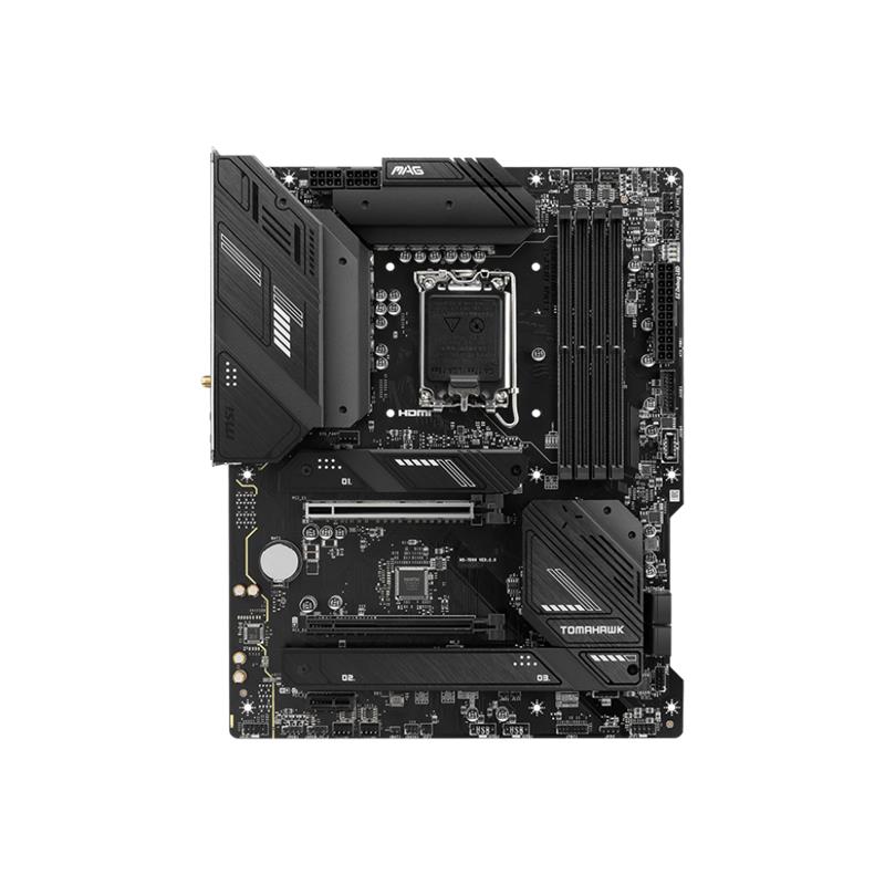 resimler/genel/MSI MAG B760 TOMAHAWK WIFI DDR5 5400MHZ 1XHDMI 1XDP 3XM.2 USB 3.2 ATX 1700P (12. / 13. VE 14. NESİL İŞLEMCİ UYUMLU)