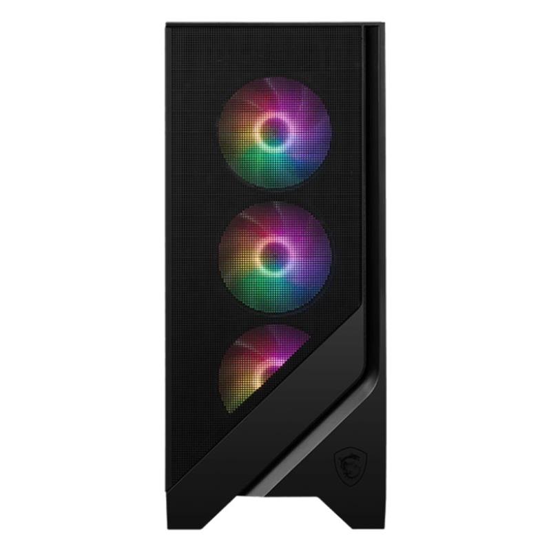 resimler/genel/MSI MAG FORGE 120A B65 TEMPERLİ CAM 6X120MM AUTO RGB FAN 650W BRONZ ATX GAMING KASA