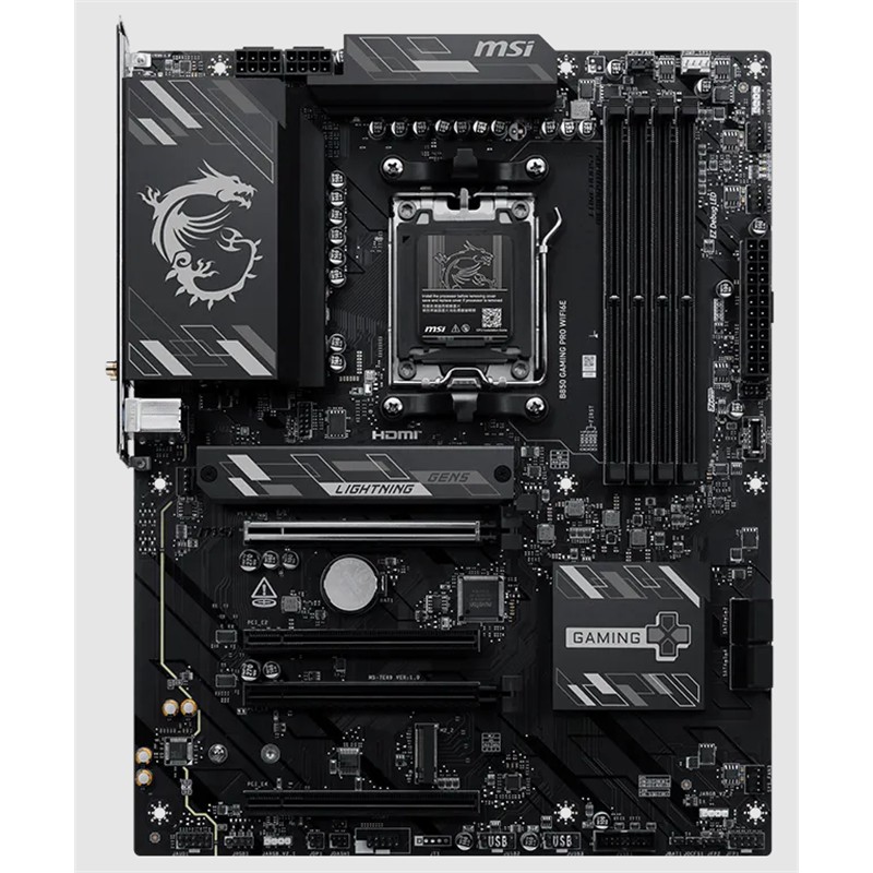 resimler/genel/MSI MB B850 GAMING PRO WIFI6E DDR5 8200MT/S 1XHDMI 1XDP 2XM.2 USB ATX AM5 (AMD AM5 9000/8000/7000 SERİ İLE UYUMLU)