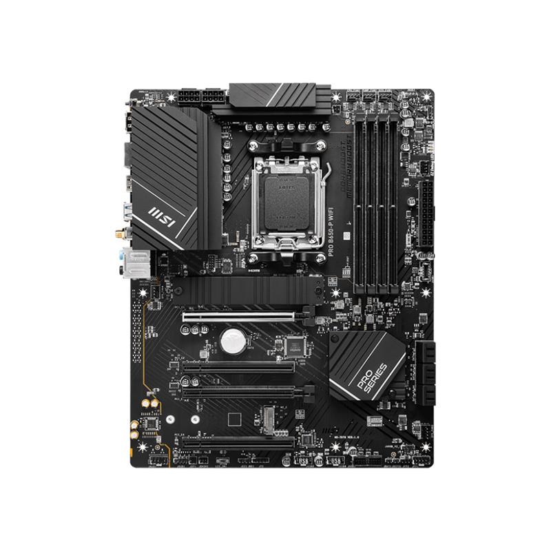 resimler/genel/MSI PRO B650-P WIFI DDR5 6000MHZ 1XHDMI 1XDP 2XM.2 USB 3.2 ATX AM5 (AMD AM5 9000/8000/7000 SERİLERİ İLE UYUMLU)