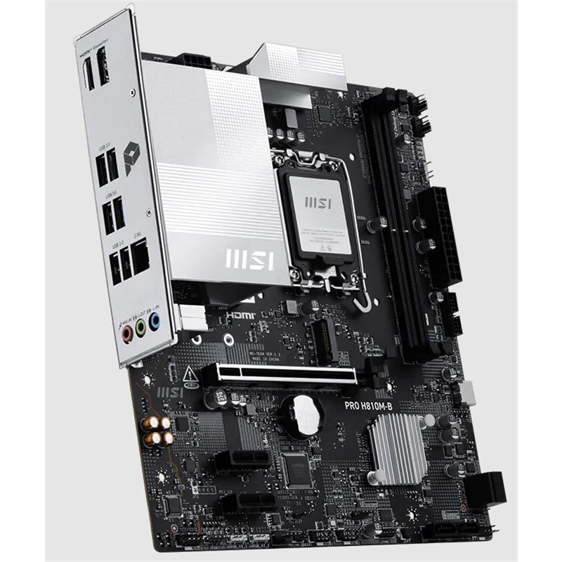 resimler/genel/MSI PRO H810M-B DDR5 6400MHZ 1XHDMI 1XDP 1XM.2 MATX 1851P (INTEL ULTRA PROCESSORS SERIES 2)