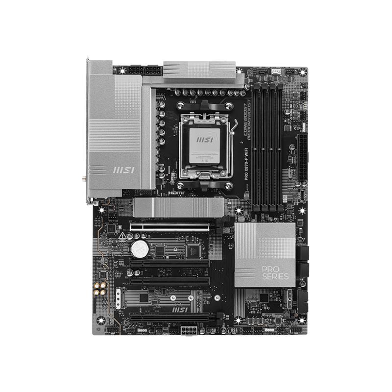 resimler/genel/MSI PRO X870-P WIFI DDR5 8200MT/S 1XHDMI 1XUSB4 3XM.2 ATX AM5 (AMD AM5 9000/8000/7000 SERİLERİ İLE UYUMLU)