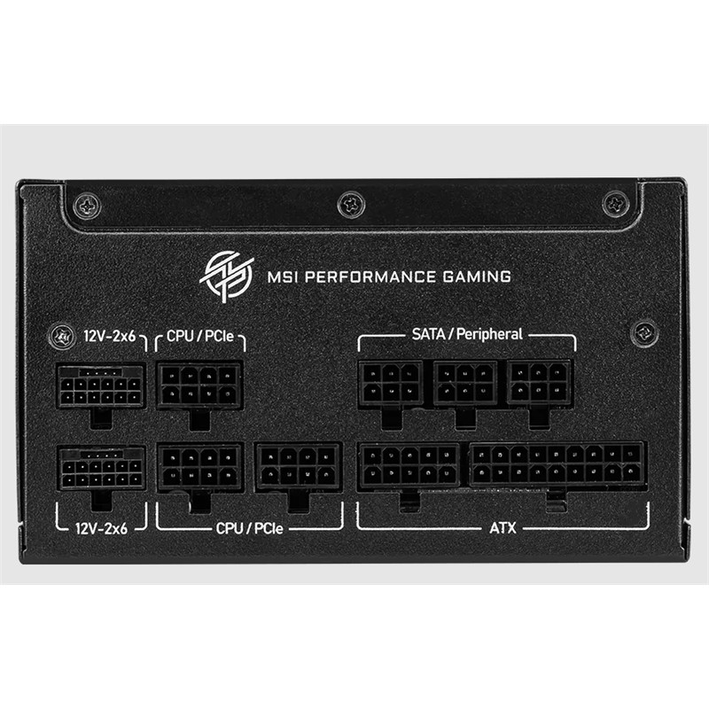 resimler/genel/MSI PSU MPG A1250GS PCIE5 1250W 80+ GOLD ATX 3.1 PCIE 5.1 2X 12V-2X6 POWER SUPPLY