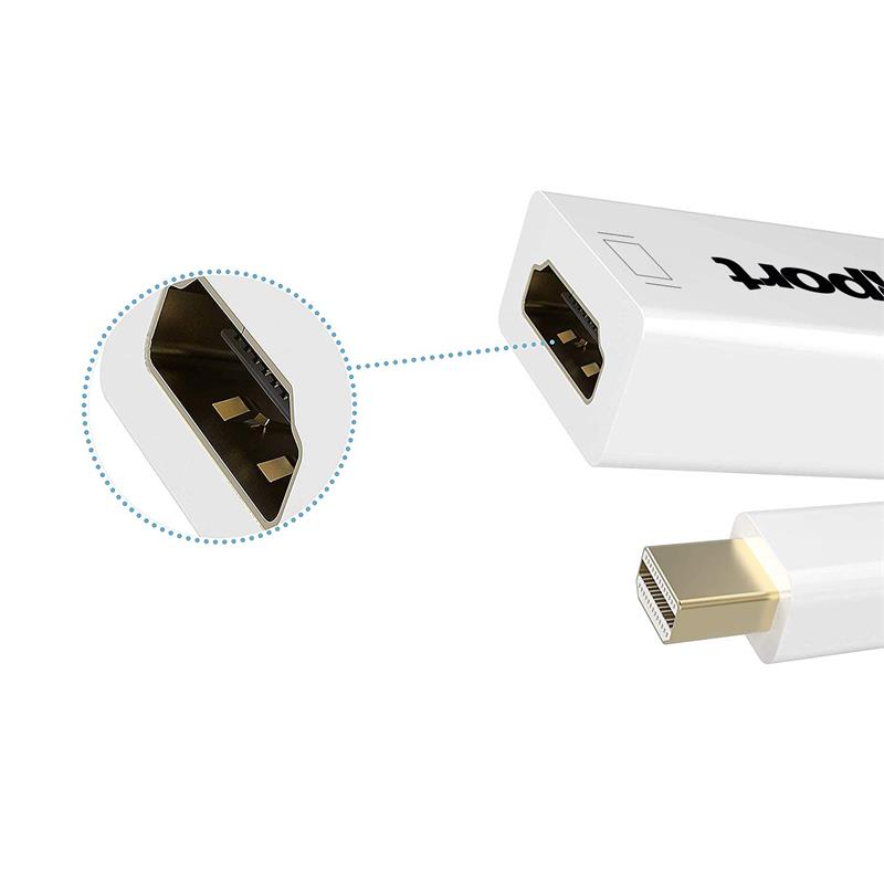 resimler/genel/QPORT Q-DP-HDM MINI DISPLAY PORT TO HDMI DÖNÜŞTÜRÜCÜ