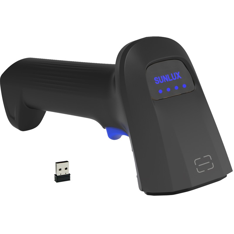 resimler/genel/SUNLUX RW10 2D KAREKOD KABLOSUZ BARKOD OKUYUCU + WIFI USB DONGLE