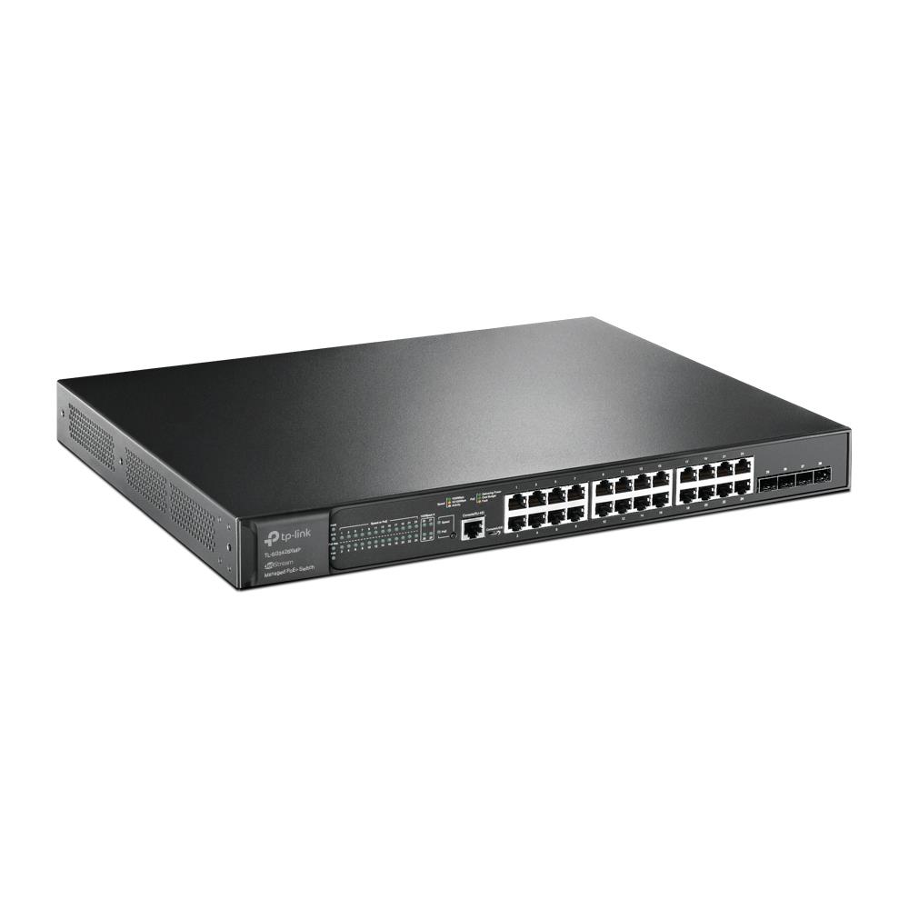 resimler/genel/TP-LINK OMADA TL-SG3428XMP 24 PORT GIGABIT + 4X10GB SFP UPLINK YÖNETİLEBİLİR 384W POE RACKMOUNT SWITCH