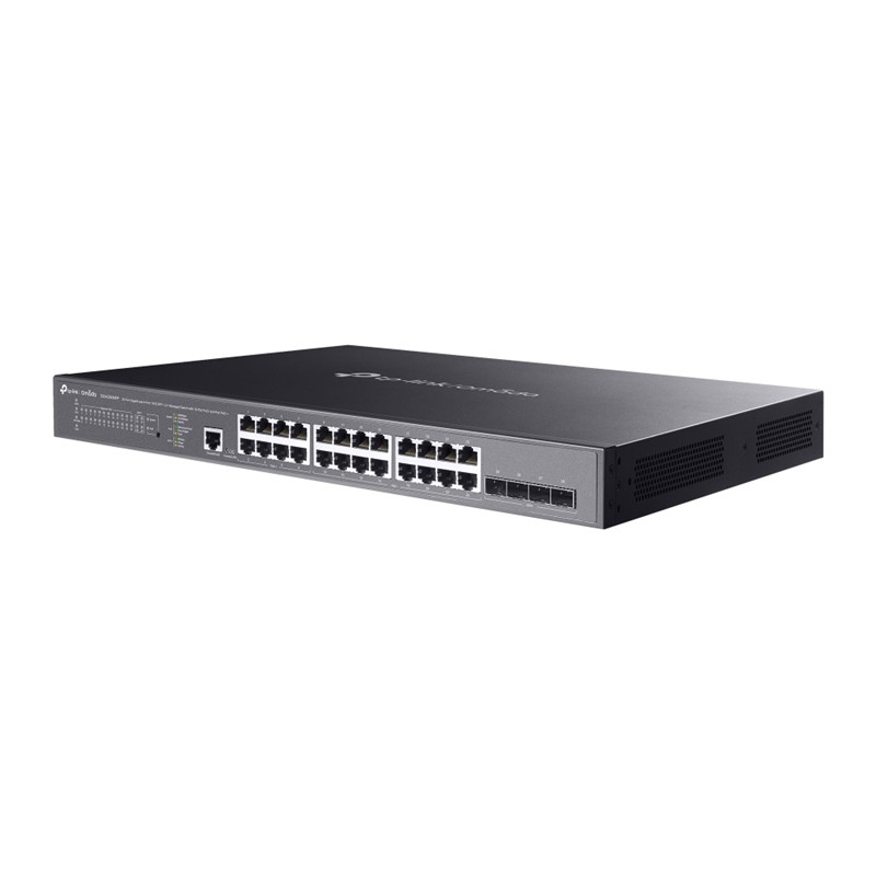 resimler/genel/TP-LINK OMADA TL-SG3428XMPP 24 PORT GIGABIT 4X10GE SFP+ L2 YÖNETİLEBİLİR POE SWITCH